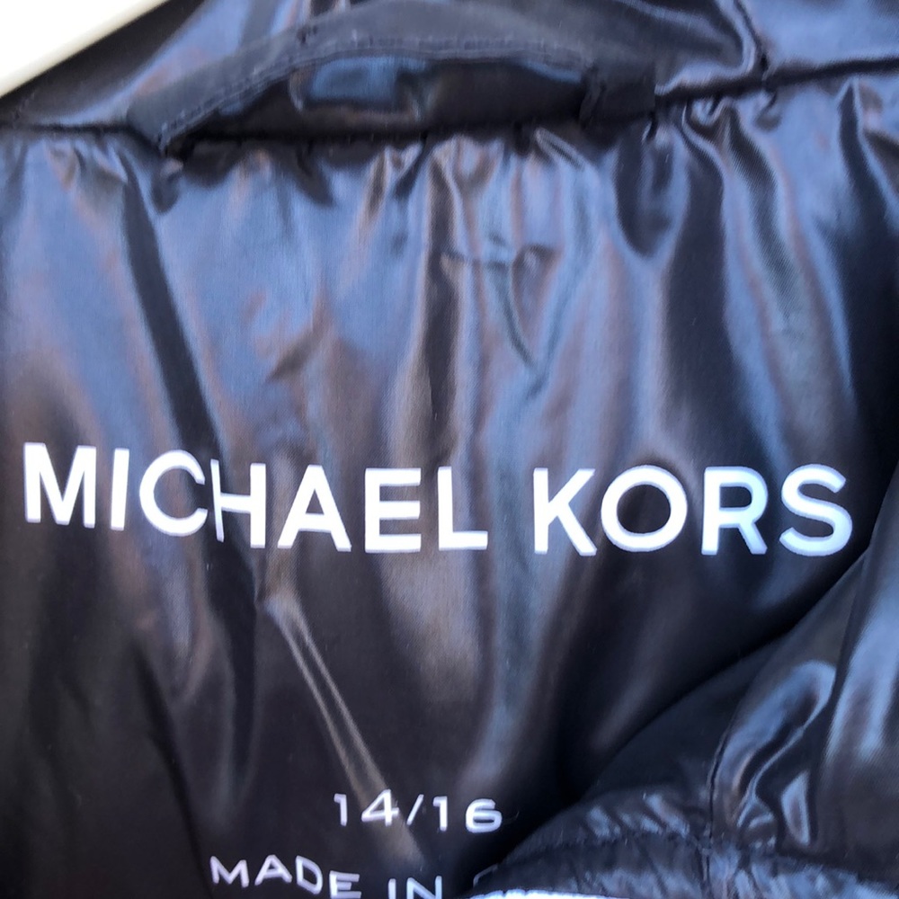 Michael Kors Black Puffer Jacket - Picture 4 of 5